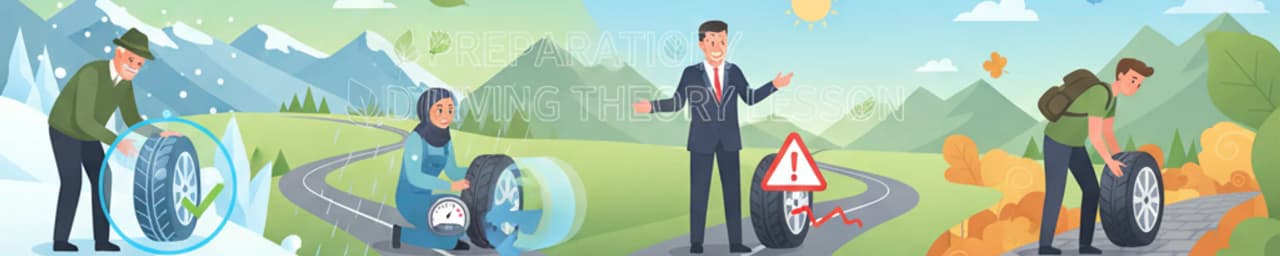 Tyre Condition and Tread Depth for Austrian Driving Theory