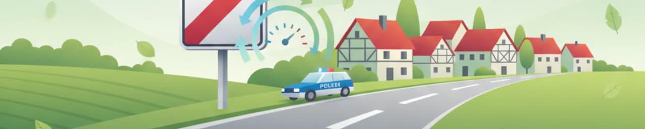 Niemieckie znaki wjazdu/wyjazdu z miejscowości (Ortsschild)