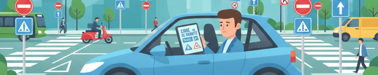 Herausforderungen für junge Fahrer: Vorfahrt und Schilderinterpretation in Frankreich