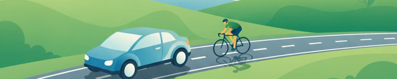 Radfahrer und sicheres Überholen: Fortgeschrittenes Verkehrsgefühl in Großbritannien