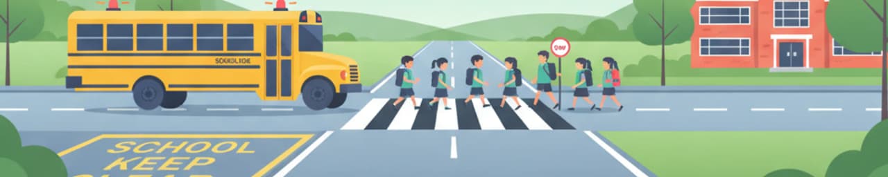 Driving Safely in School Zones and Protecting Children in Great Britain