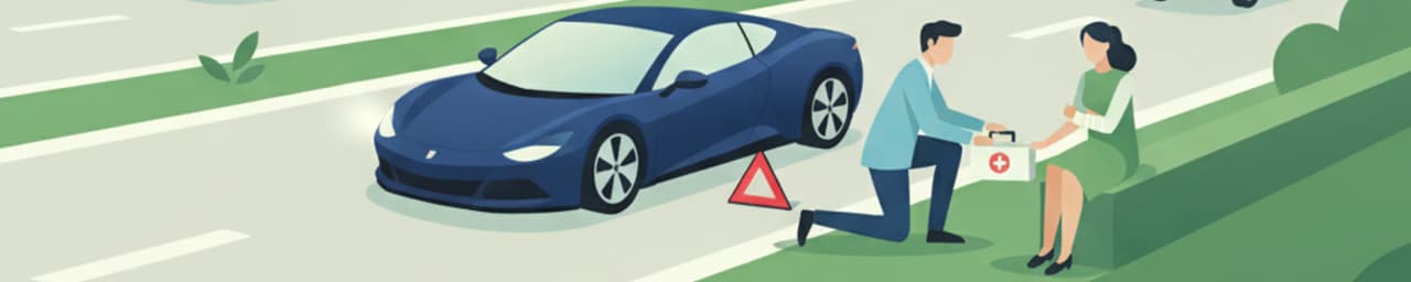 Primeros auxilios y deberes legales tras un accidente de tráfico en Italia