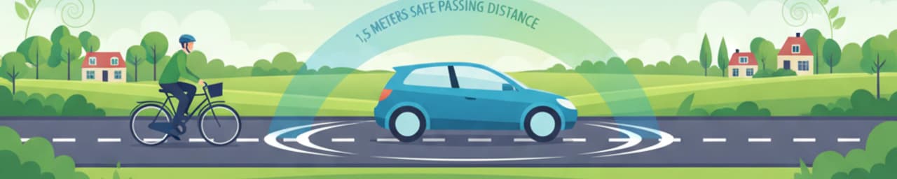 Overtaking Cyclists Safely in Dutch Traffic