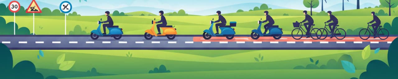 Veilig Groepsrijden met de Bromfiets in Nederlands Verkeer