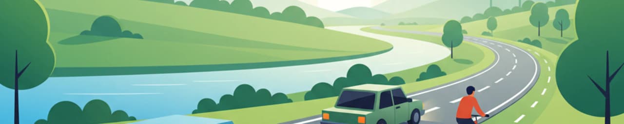 Normas de Adelantamiento en Carreteras de Doble Sentido para tu Examen Teórico de Conducir Holandés