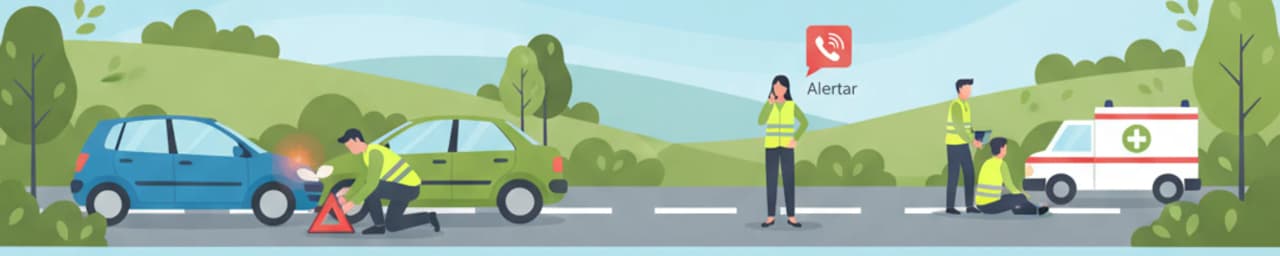 Immediate Duties at a Road Accident Scene in Portugal