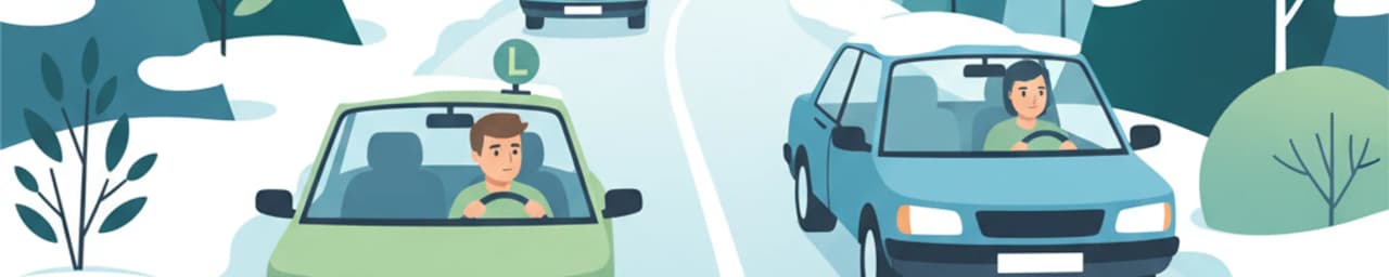 Ceder el paso en carreteras estrechas en Suecia