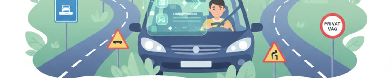 Mastering Rare Swedish Road Signs for Your Driving Exam