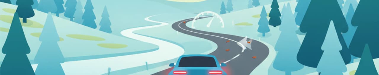 Slippery Roads: Braking and Cornering Techniques for Your Swedish Driving Exam