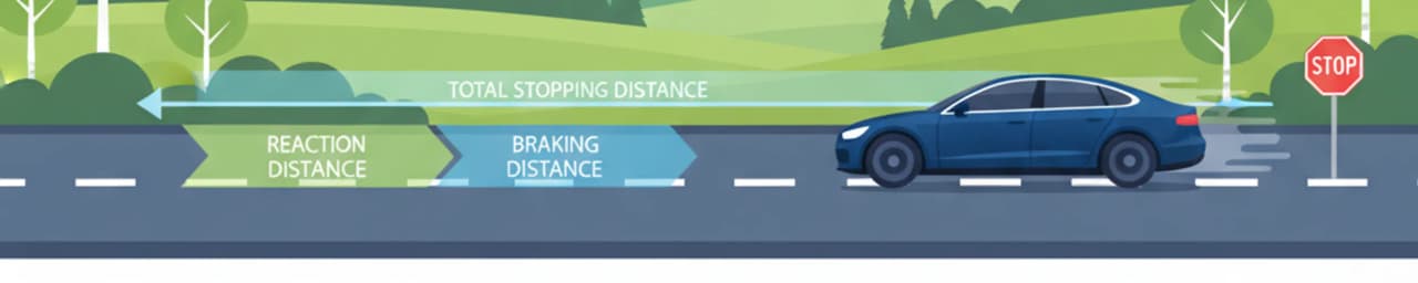 Calculating Stopping Distances for Your Swedish Driving Theory Exam