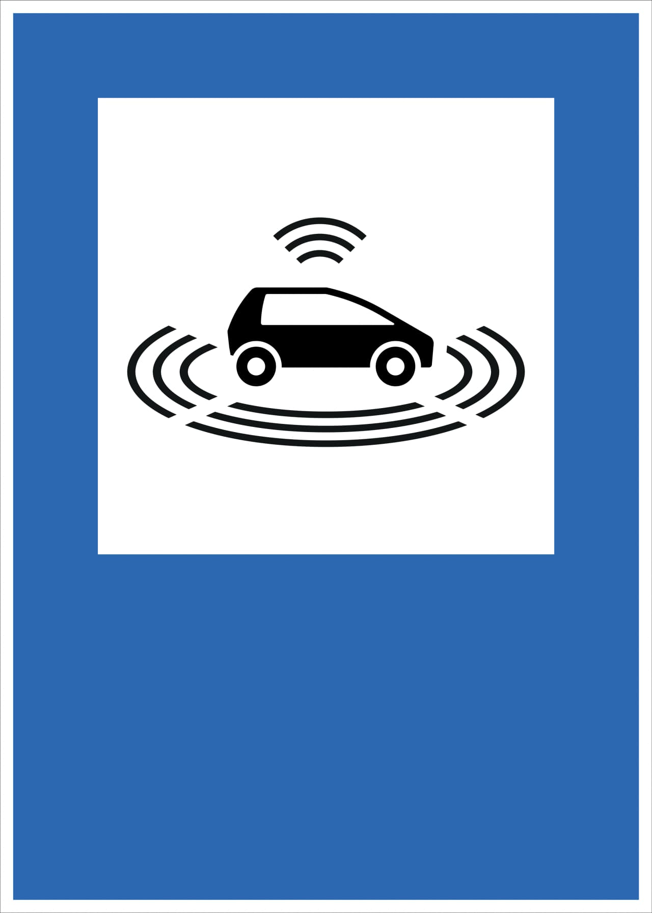 4.83 - Panneau routier Hôtel-Motel