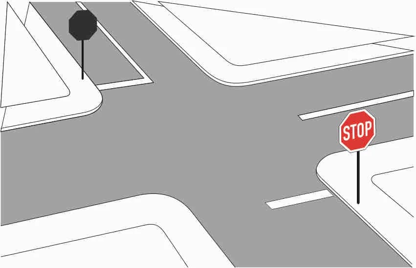 294 - Haltlinie Verkehrsschild