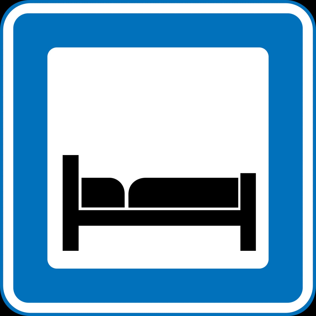 M42 - Hotel road sign