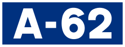 S-410 - Highway or dual carriageway route road sign