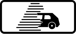 S-890c - Signaling application in certain conditions (fog) road sign