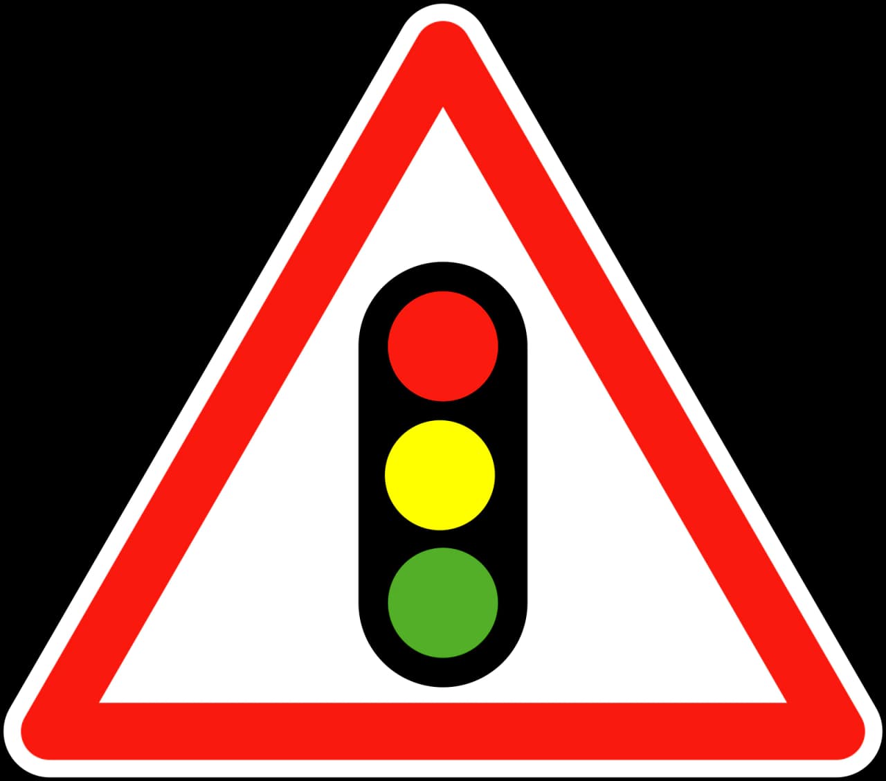 A17 - Ampel Verkehrsschild