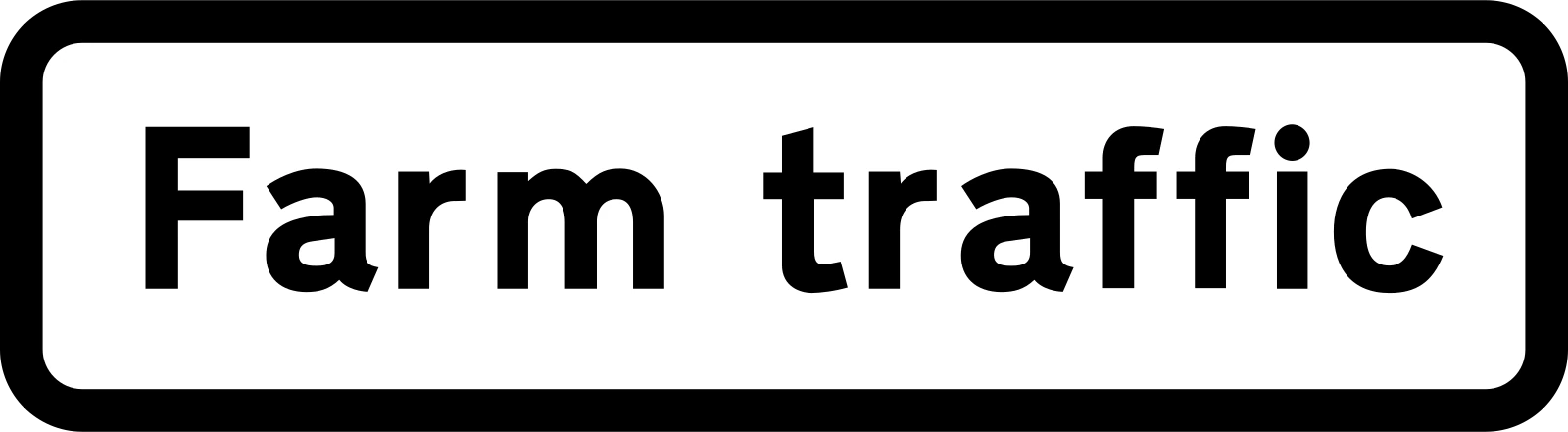 553.2 - Landwirtschaftlicher Verkehr Tafel Verkehrsschild