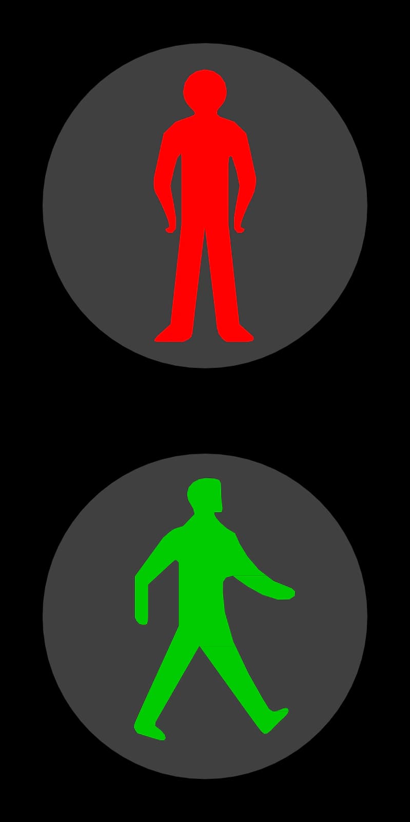 pedestrian-light - Semáforo peatonal señal de tráfico