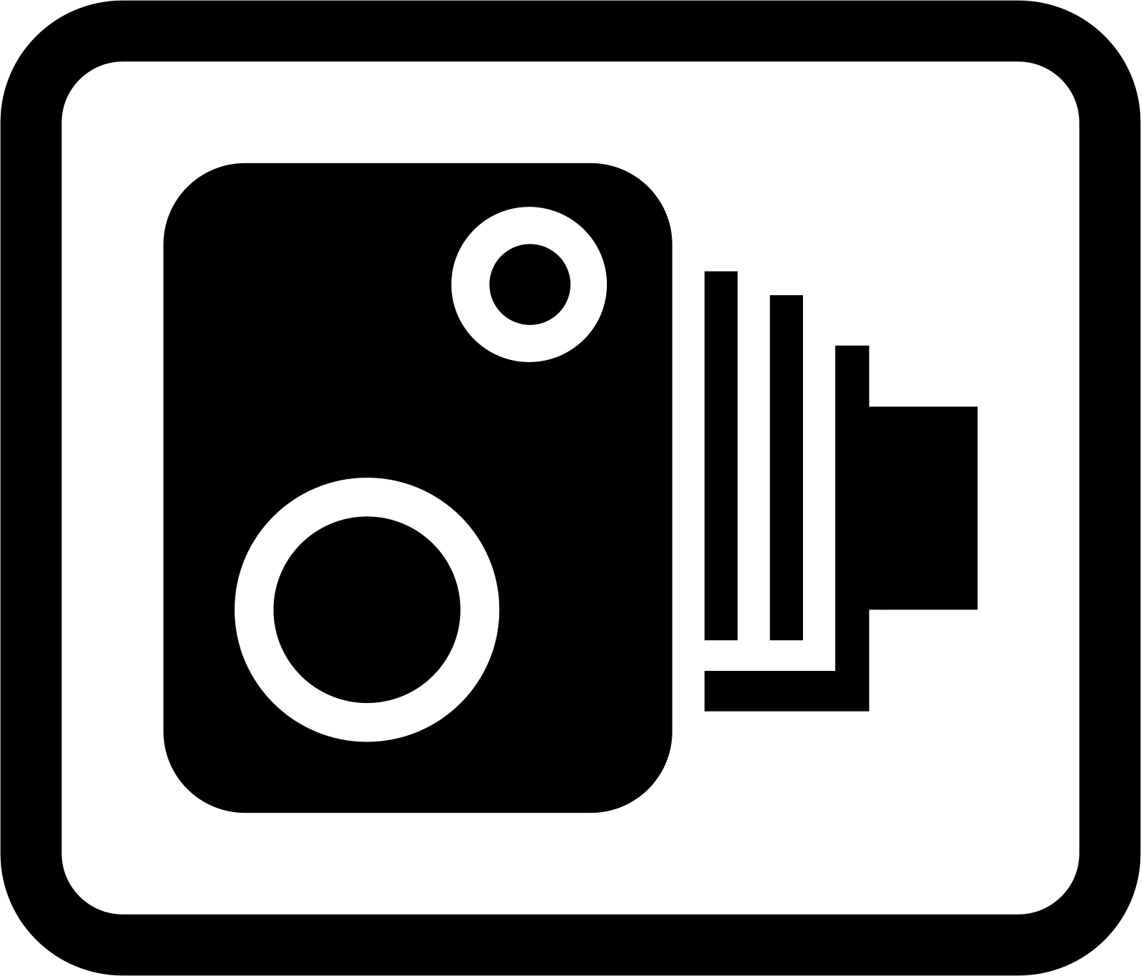 879 - Blitzer Verkehrsschild