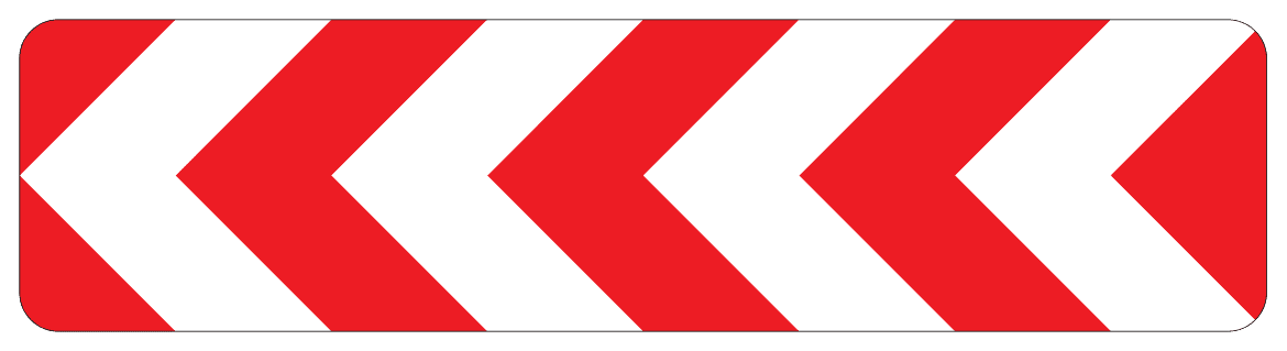 902.1F2 - Transversal, Construction road sign