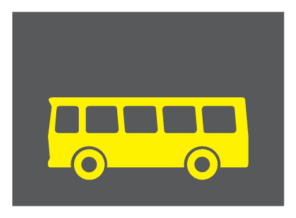 1050.2 - Inscription For A Group Vehicle In Public Transport 2 road sign