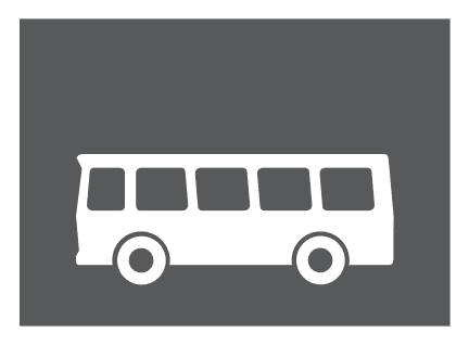 1050.2 - Inscription For A Group Vehicle In Public Transport 3 road sign