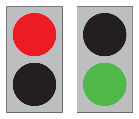 1192 - Inspection, Toll, or Worksite Signal road sign