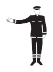umferdarstjorn-logreglu-1 - Police Traffic Control 1 road sign