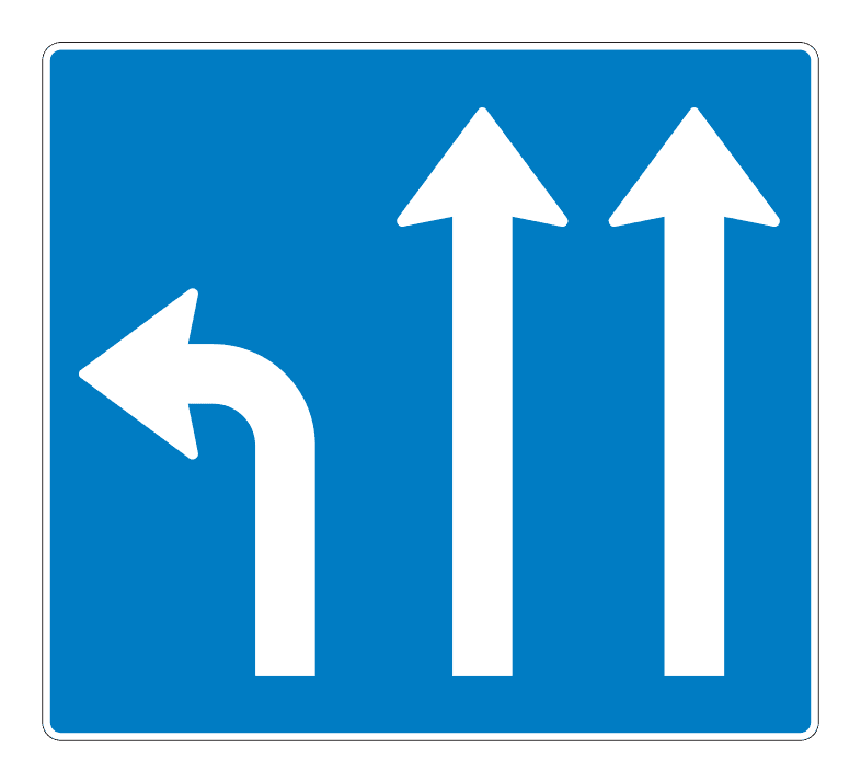 500.100.dvaa_-1 - Special Regulation Sign 500.100.dvaa_-1 road sign