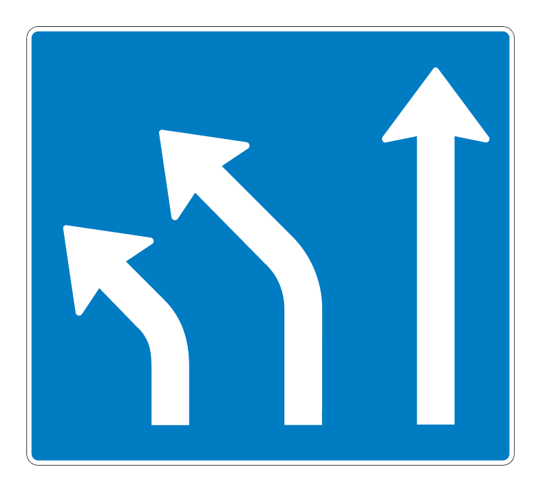 500.100.lvcva_-1 - Special Regulation Sign 500.100.lvcva_-1 road sign