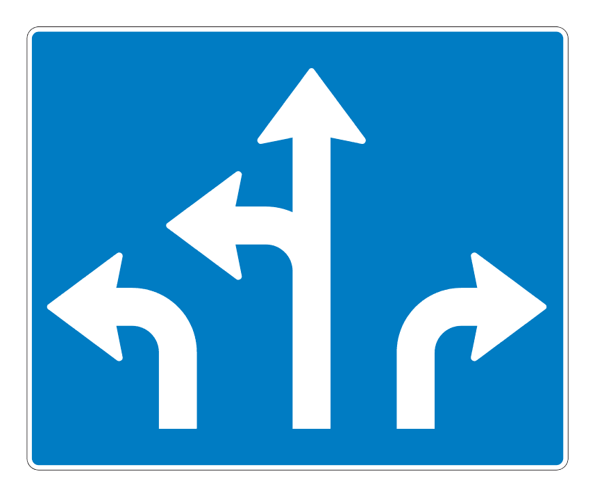 500.110.kvmvkh-1 - Special Regulation Sign 500.110.kvmvkh-1 road sign