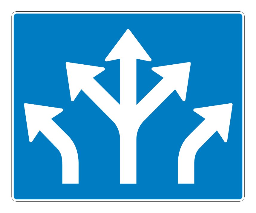 500.110.ovnhvoh-1 - Special Regulation Sign 500.110.ovnhvoh-1 road sign