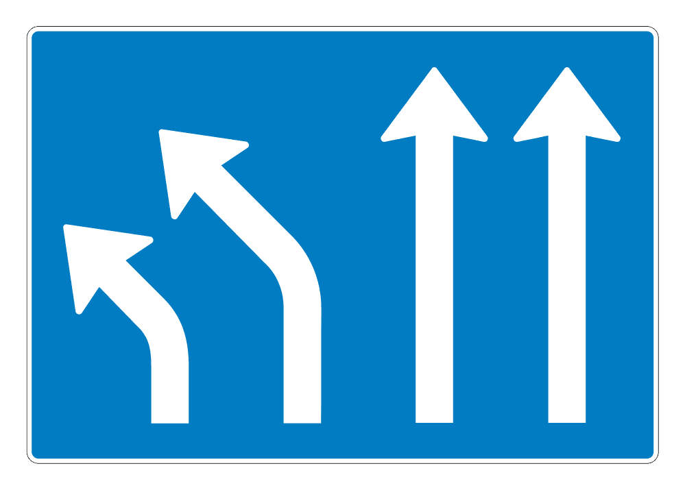 500.130.lvcvaa-1 - Special Regulation Sign 500.130.lvcvaa-1 road sign