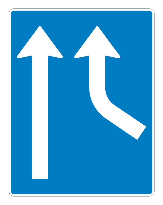500.70.aph_-1 - Overhead Lane-Use Sign 500.70.aph_-1 road sign