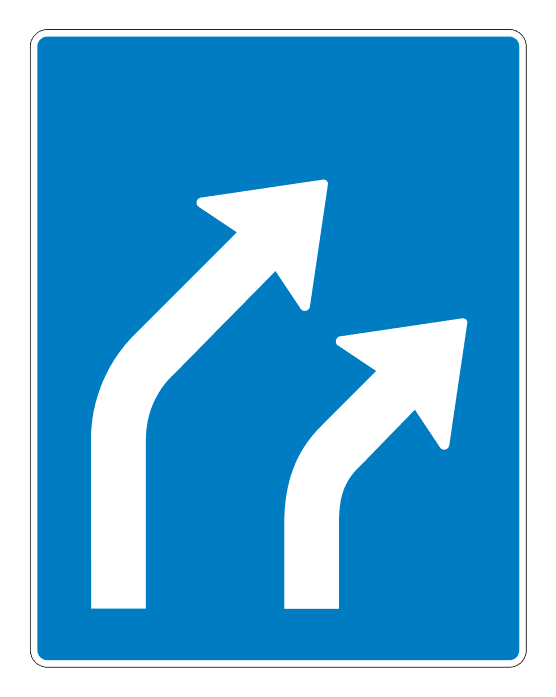 500.70.chlh_-1 - Overhead Lane-Use Sign 500.70.chlh_-1 road sign