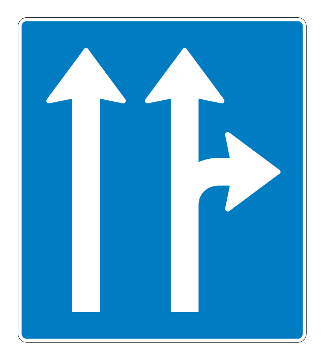 500.80.ahh_-1 - Overhead Lane-Use Sign 500.80.ahh_-1 road sign