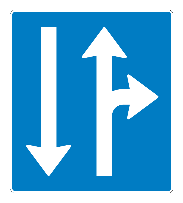 500.80.bhh_-1 - Overhead Lane-Use Sign 500.80.bhh_-1 road sign