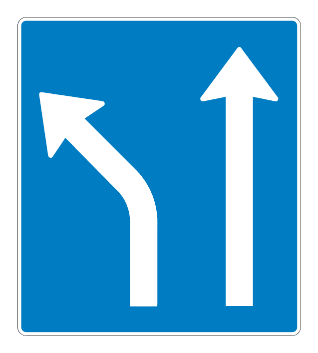 500.80.cva_-1 - Overhead Lane-Use Sign 500.80.cva_-1 road sign