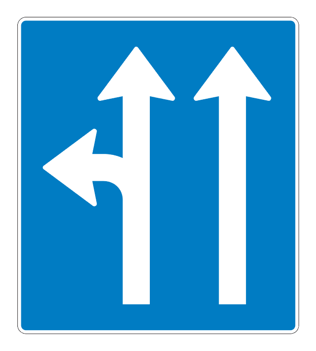 500.80.hva_-1 - Overhead Lane-Use Sign 500.80.hva_-1 road sign