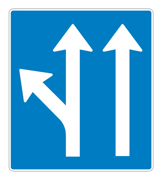 500.80.iva_-1 - Overhead Lane-Use Sign 500.80.iva_-1 road sign
