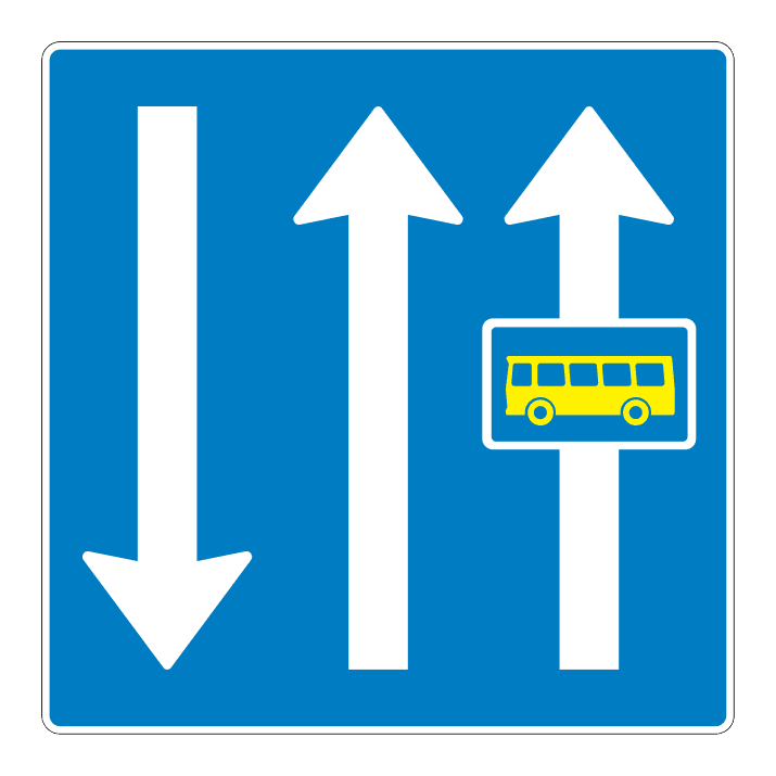 500.90.baz_-1 - Special Regulation Sign 500.90.baz_-1 road sign