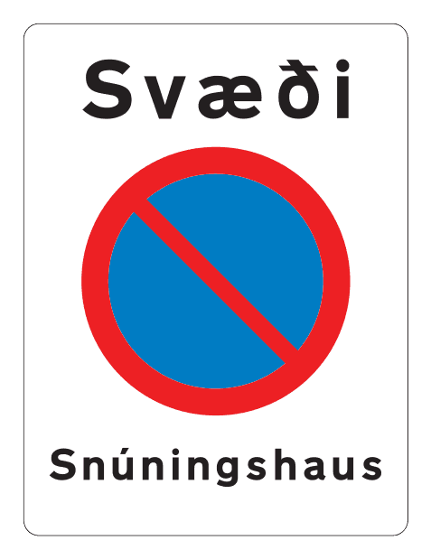 572 - Boundaries Of An Area Where The Authorization To Park Vehicles Is Restricted (b) road sign