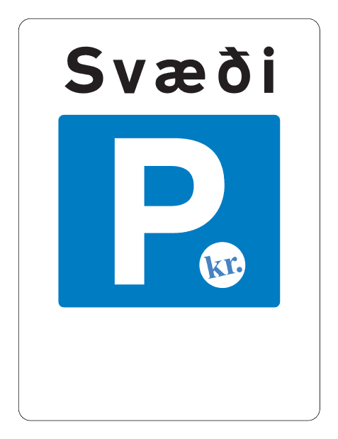 576 - Limits Of The Area Where Vehicles May Be Parked (b) road sign