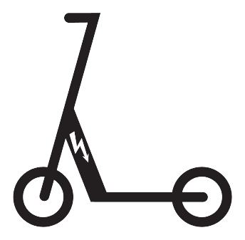 807.65 - Vehicle Class Plate - Electric Scooter road sign