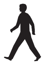 807.81 - Vehicle Class Plate - Pedestrians road sign