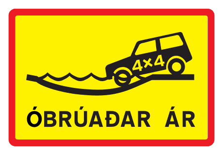 846.3 - Unbridged River Warning Plate road sign