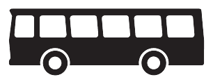 lengri-hopbifreid - Longer Bus road sign