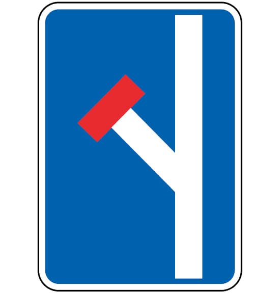 I7a - I7a - Çıkmaz yol ön işaretlemesi (Çıkmaz yol ön işaretlemesi) trafik işareti