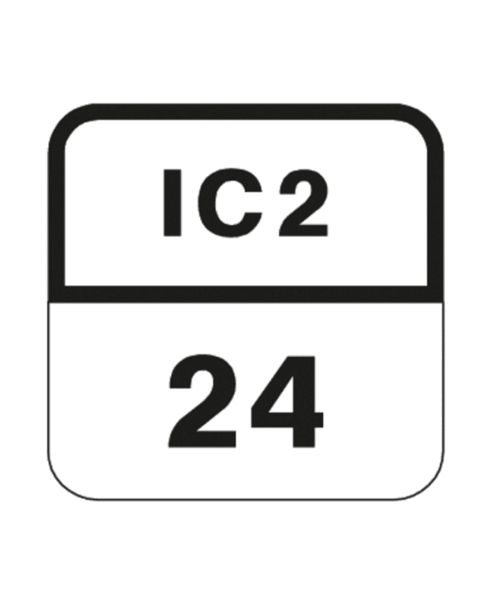 O3c - O3c - Yolun Milyem Demarkasyonu (Yolun Milyem Demarkasyonu) trafik işareti
