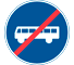D11 - End of Mandatory Path, Lane, Road, or Trail road sign